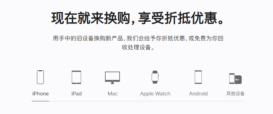 镇巴苹果手机维修分享iPhone以旧换新的去处 